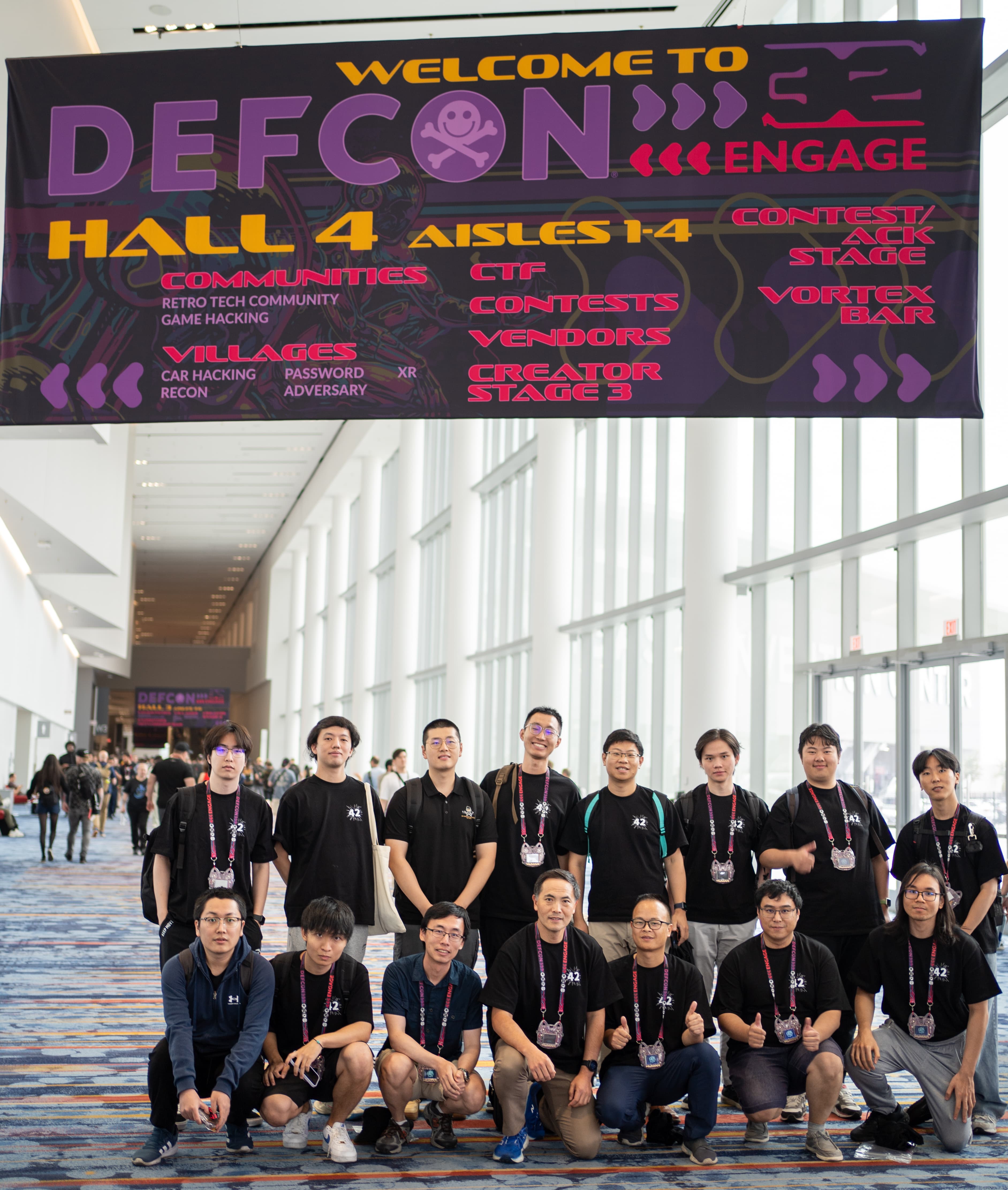 Team members at SemiFinal